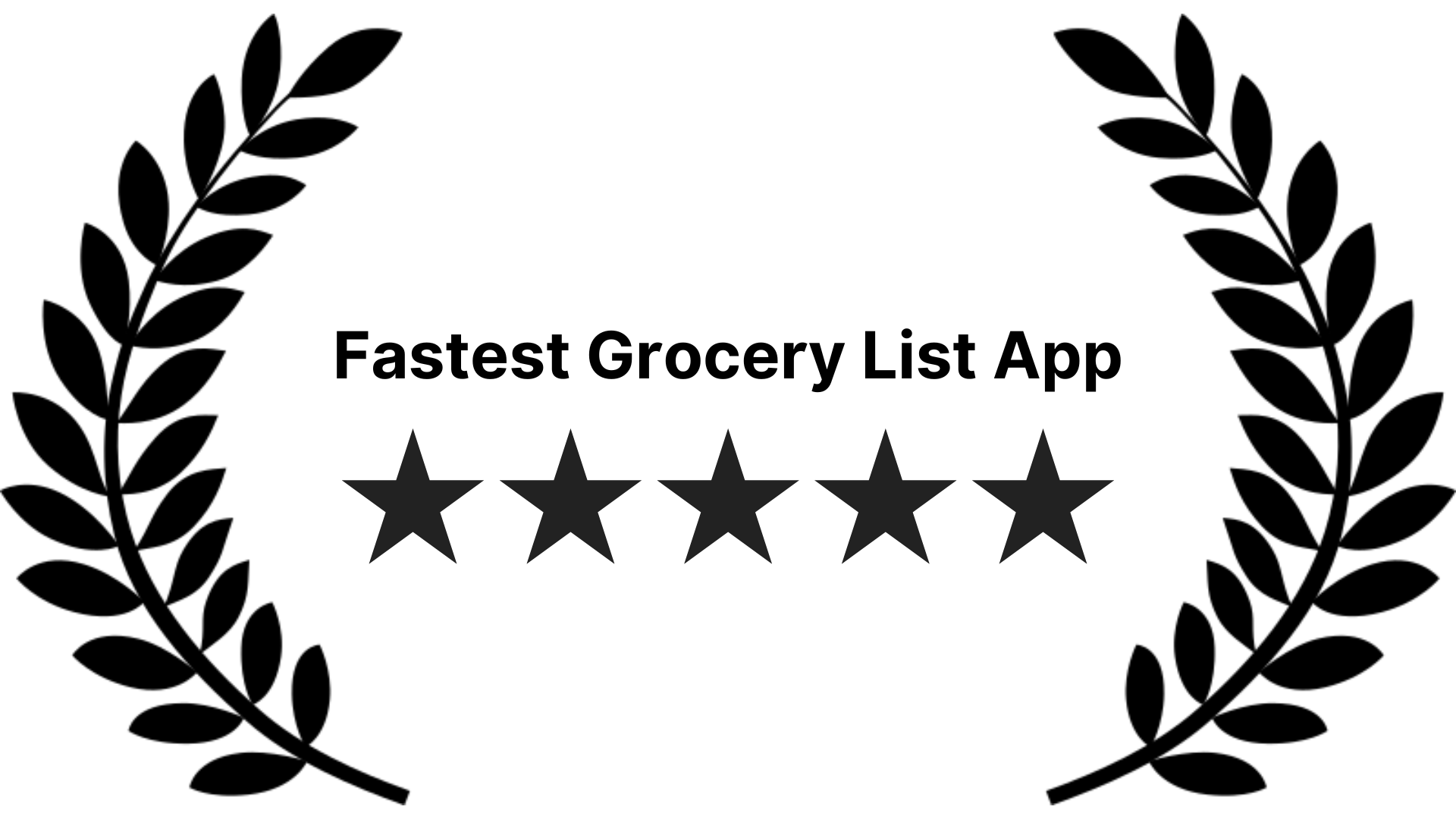 #1 Grocery List App
